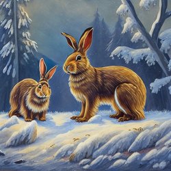 Leonardo_Creative_two_rabbits_in_a_snow_covered_field_in_winte_0.jpg