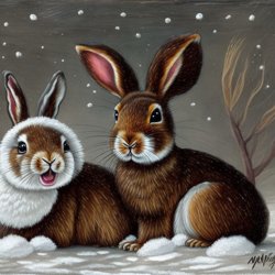 Leonardo_Creative_two_rabbits_in_a_snow_covered_field_in_winte_1.jpg